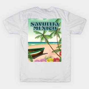 Sayulita Mexico beach poster T-Shirt